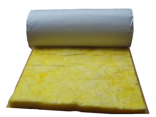 Flexible Fiber Glass Wool Blanket Roof Insulation Materials Sound Absorption