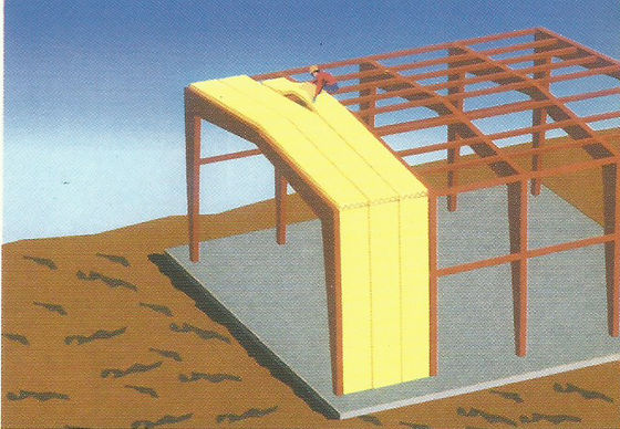 Aluminum Foil Glass Wool Blanket Fire Insulation For Metal Building