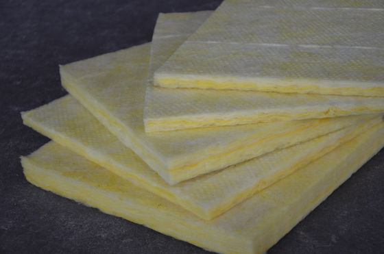 House Glass Wool Thermal Insulation Boards For Walls , Glass Wool Slab