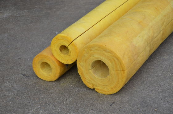 High Temp Glass Wool Pipe Insulation