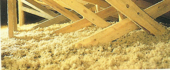 Granulated stonewool Ceiling Insulation
