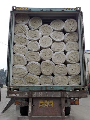 stonewool thermal Insulation Blanket , Mineral Wool Wired Mesh Blanket