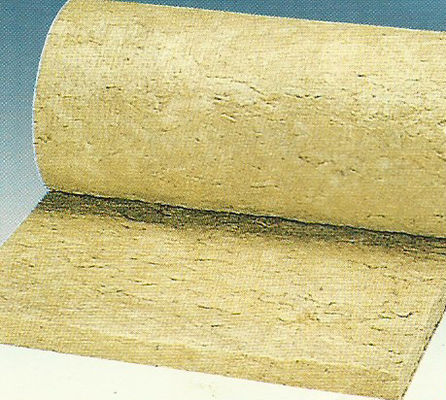 Industrial Yellow stonewool Insulation Blanket Sound Absorption Non-Combustible