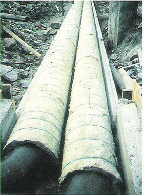 Industrial Yellow stonewool Insulation Blanket Sound Absorption Non-Combustible