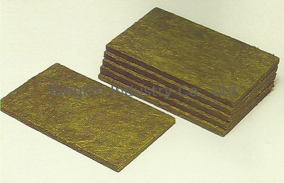 Yüksek Sıcaklığa Dayanıklı Taşyünü Yangın Yalıtım Duvar Paneli 600mm Genişlik